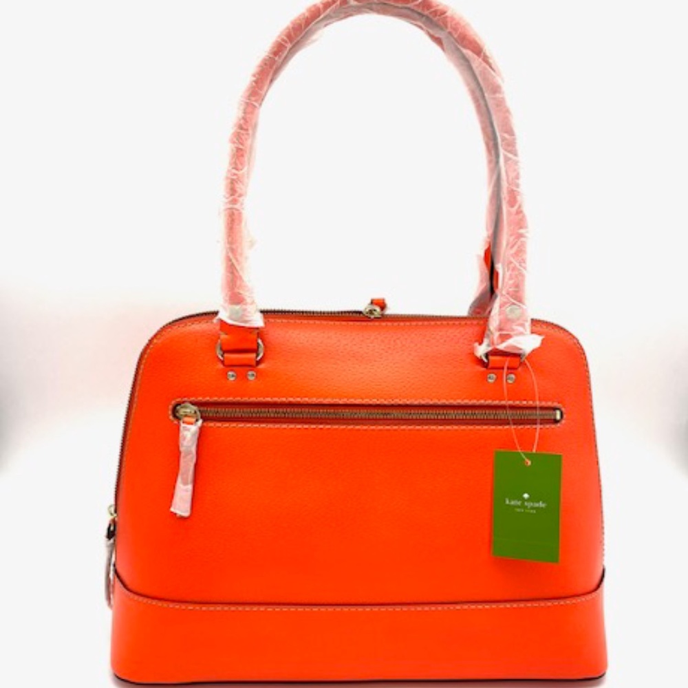 Kate Spade New York Wellesley Rachelle Orange Handbag~Rare~Retro~Fabulous